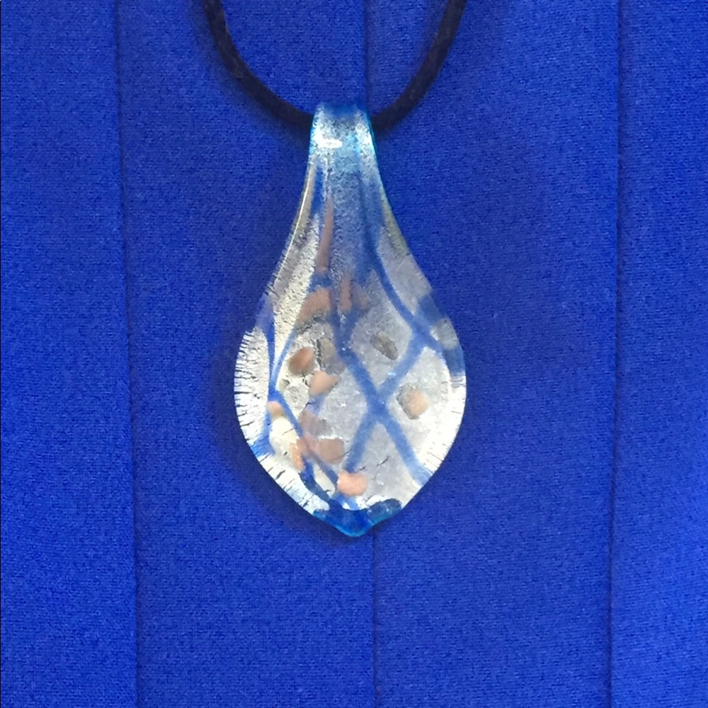 Blue Decorative Necklace